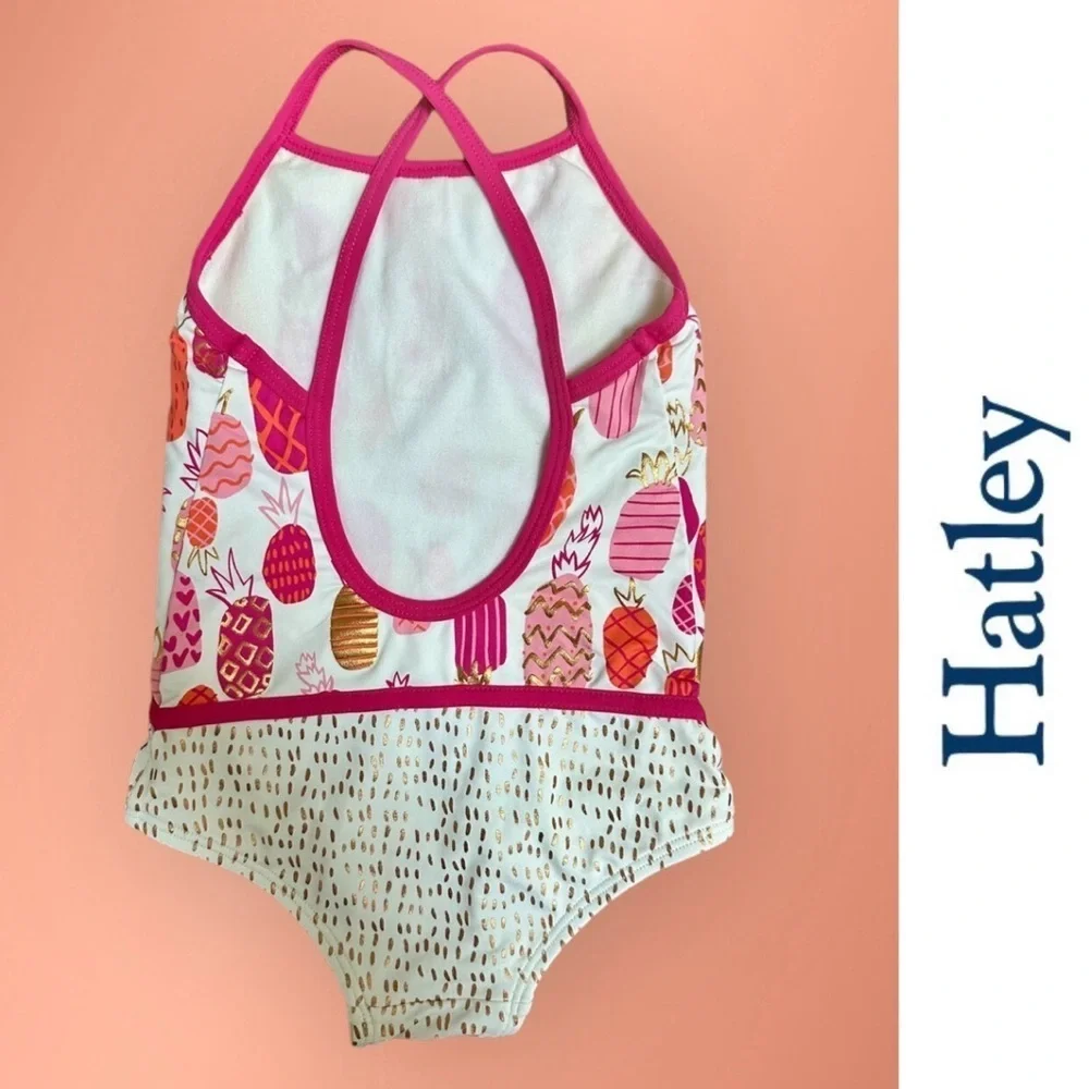 Hatley Pineapple-Printed‎ Swimsuit, Size 3, MSRP $38